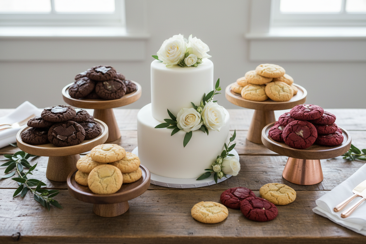 Cookies on the Wedding Dessert Table: The Sweetest Trend of the Year