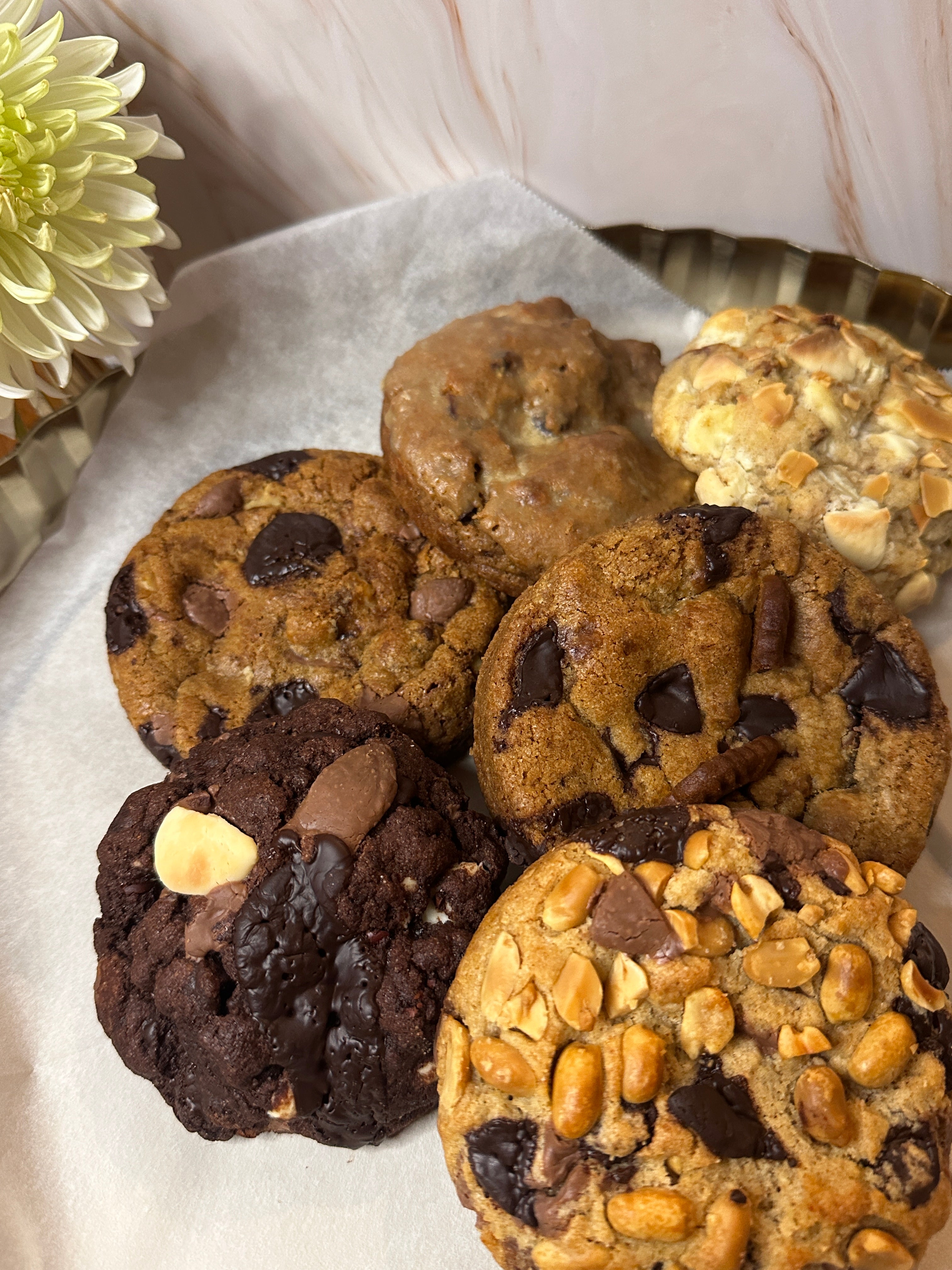 CrumbLab artisanal cookie selection 