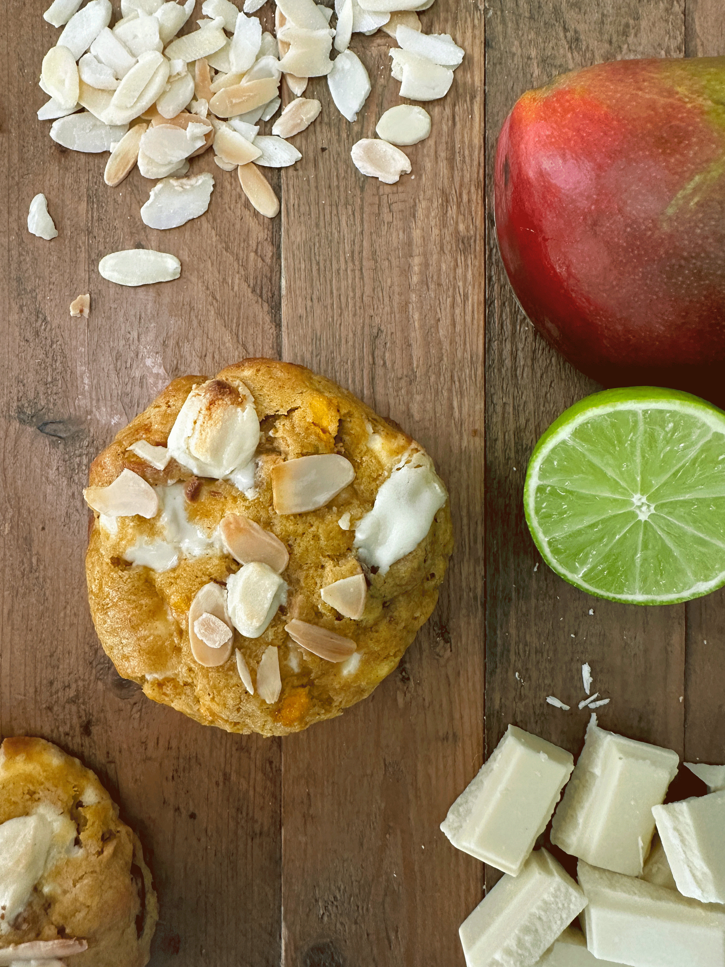 mango white chocolate cookie UK