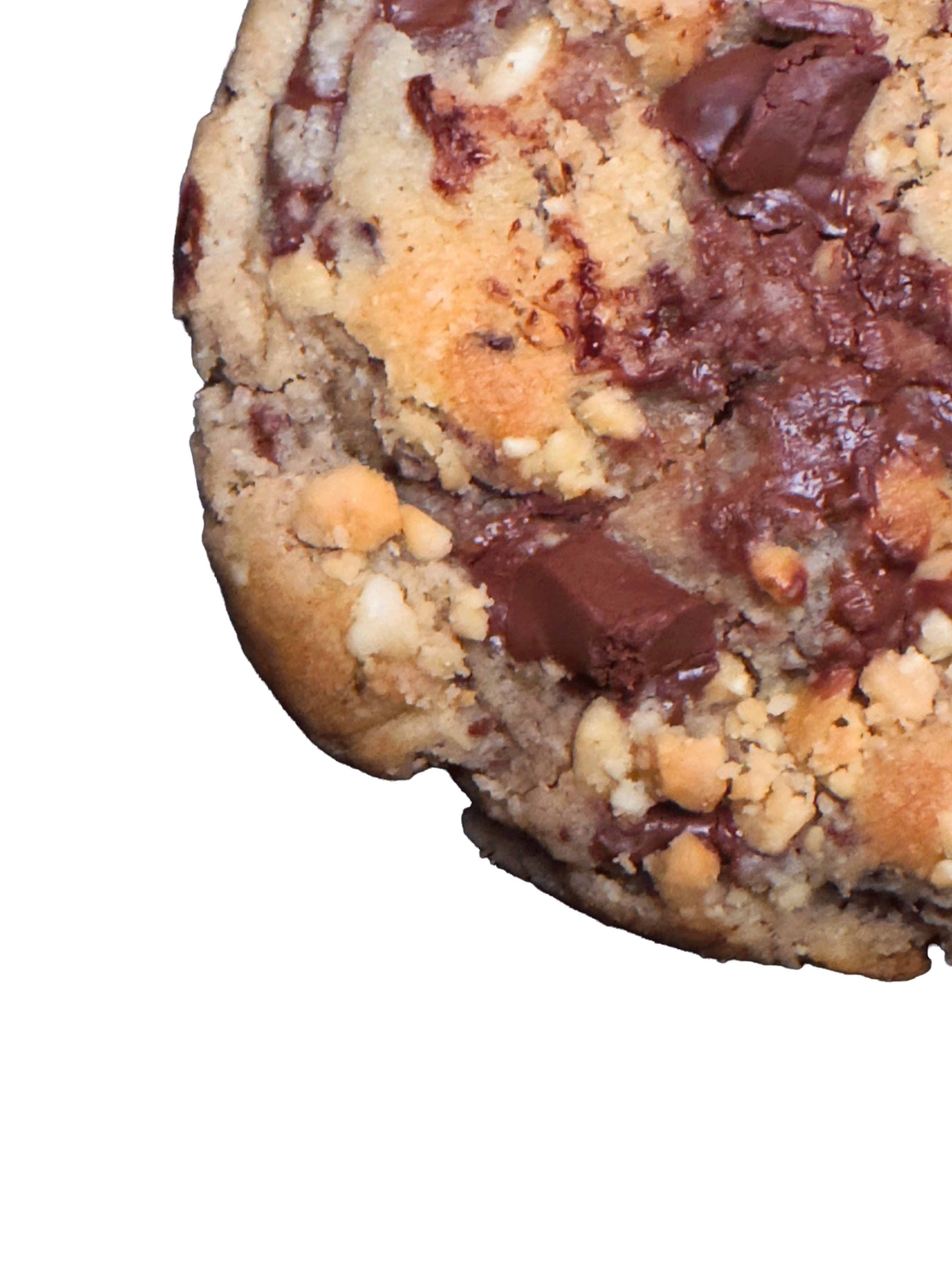 Salted peanut chocolate caramel luxury cookie UK