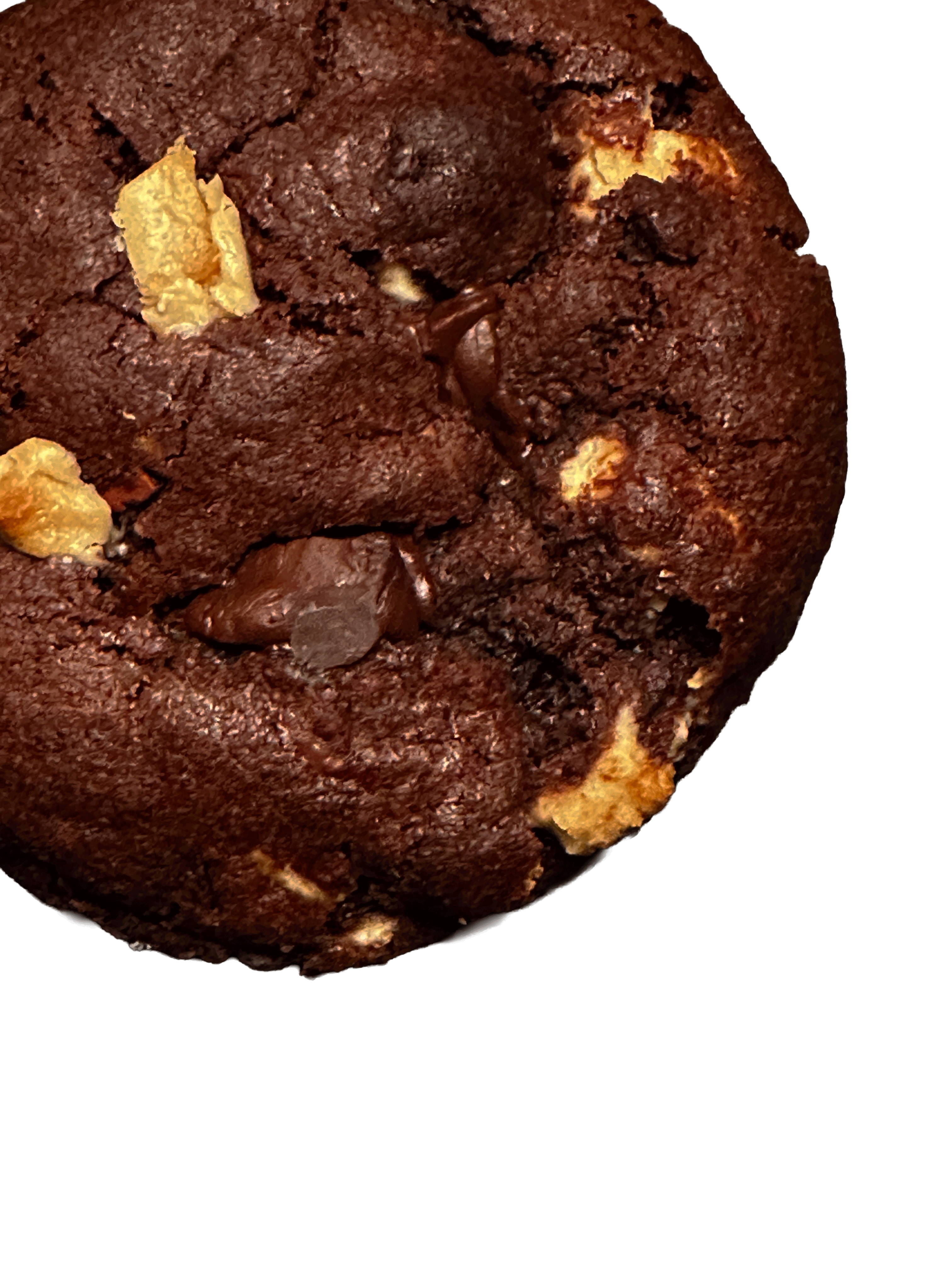 Triple chocolate luxury cookie UK